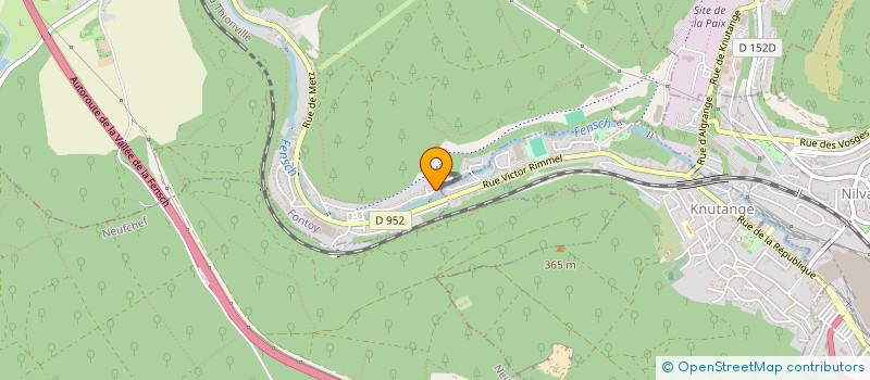 localisation de l'entreprise MADAME FABIENNE MOUSEL  FONTOY