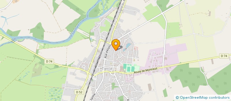 localisation de l'entreprise MADAME FABIENNE MULLER à TIERCE