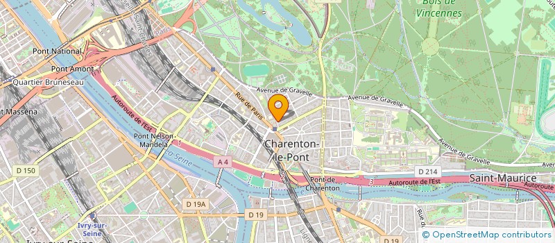 localisation de l'entreprise MADAME FABIENNE MUNOT  CHARENTON-LE-PONT