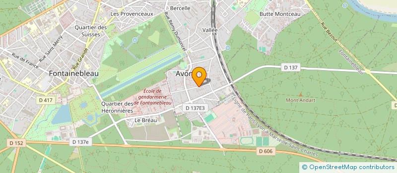 localisation de l'entreprise MADAME FABIENNE NEDAF à AVON