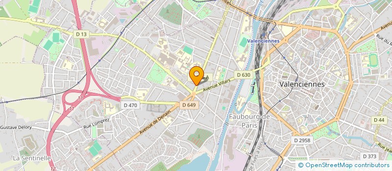 localisation de l'entreprise MADAME FABIENNE NEMAYER à VALENCIENNES