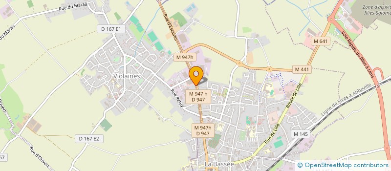 localisation de l'entreprise MADAME FABIENNE NEUVILLE à VIOLAINES