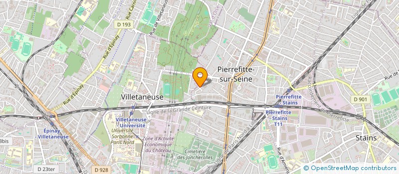localisation de l'entreprise MADAME FABIENNE NIMIRF à PIERREFITTE-SUR-SEINE