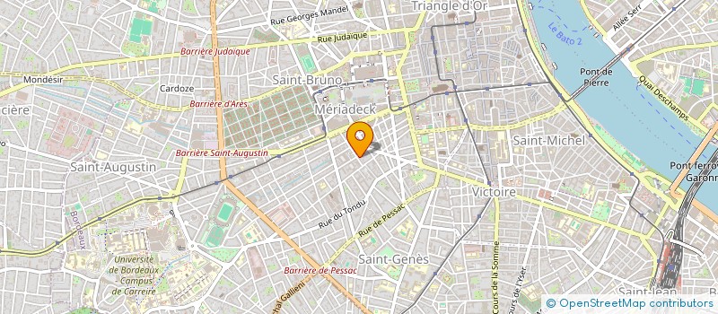 localisation de l'entreprise MADAME FABIENNE NOUAT  BORDEAUX