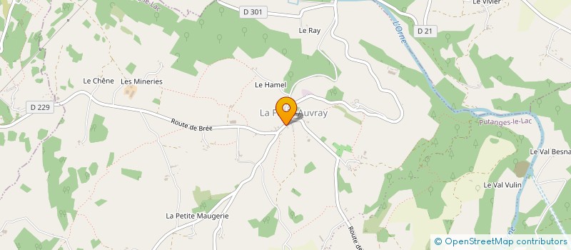 localisation de l'entreprise MADAME FABIENNE NUNNARI à PUTANGES-LE-LAC