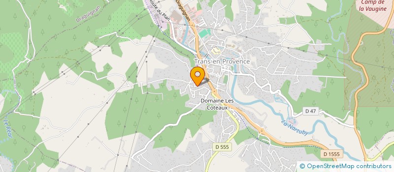 localisation de l'entreprise MADAME FABIENNE ORAIN à TRANS-EN-PROVENCE
