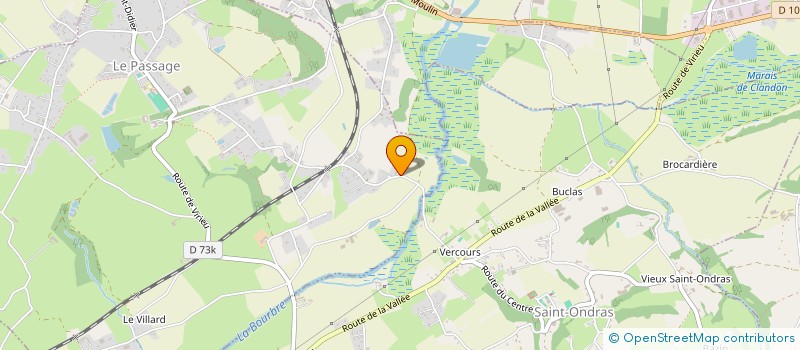 localisation de l'entreprise MADAME FABIENNE ORCEL  LE PASSAGE