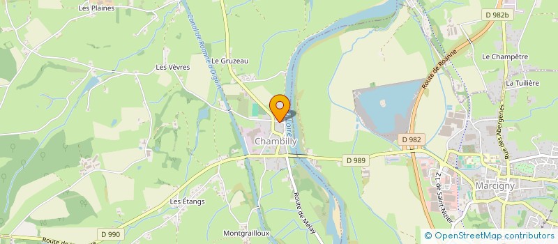 localisation de l'entreprise MADAME FABIENNE OUNECHIOUENE  CHAMBILLY