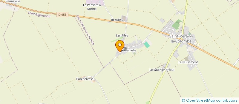 localisation de l'entreprise MADAME FABIENNE PABLO à SAINT-PERAVY-LA-COLOMBE