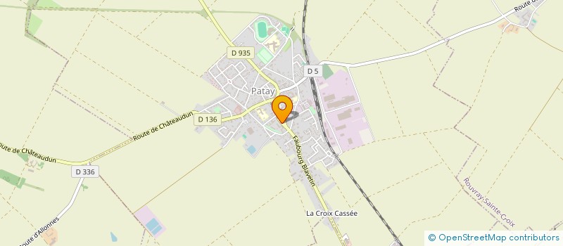 localisation de l'entreprise MADAME FABIENNE PALMARO à PATAY