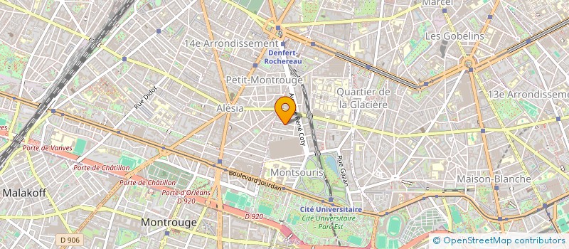 localisation de l'entreprise MADAME FABIENNE PANDRAU  PARIS