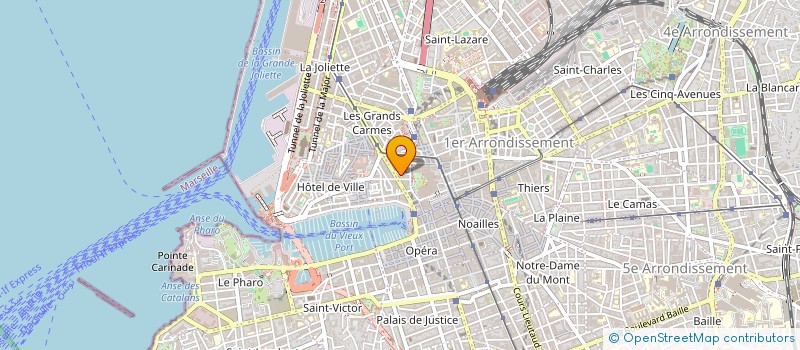 localisation de l'entreprise MADAME FABIENNE PARETTI à MARSEILLE