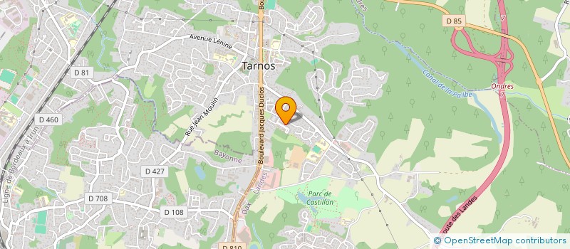 localisation de l'entreprise MADAME FABIENNE PASQUET DIT BERDOT  TARNOS