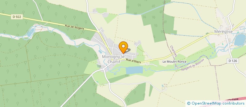 localisation de l'entreprise MADAME FABIENNE PENCOLE à MONTIGNY-LE-CHARTIF