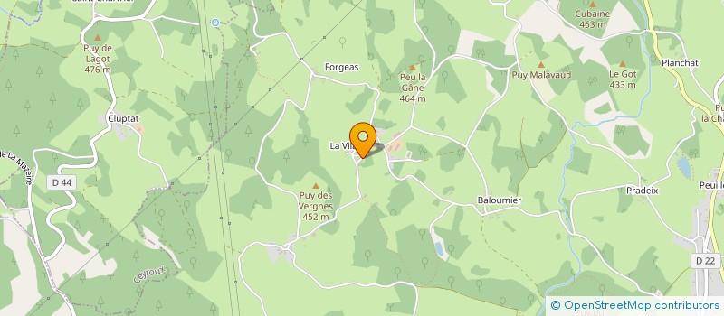 localisation de l'entreprise MADAME FABIENNE PEREZ-RODRIGUEZ  SAINT-DIZIER-MASBARAUD