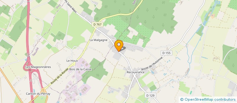 localisation de l'entreprise MADAME FABIENNE PETIT à ALLONNES