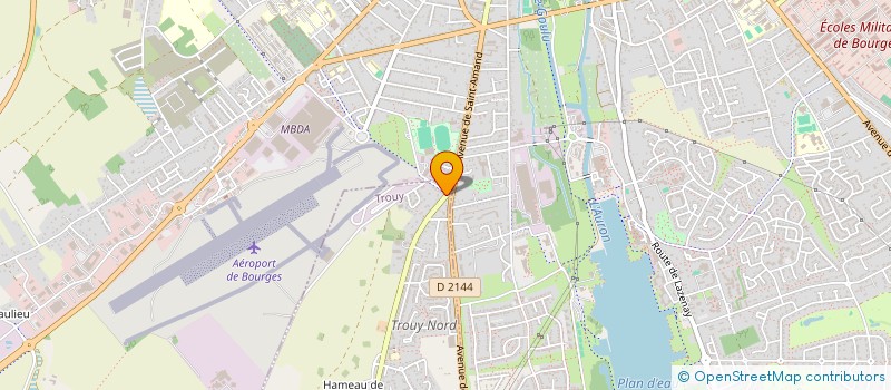 localisation de l'entreprise MADAME FABIENNE PIDANCE  TROUY