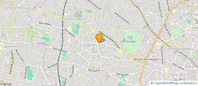 localisation de l'entreprise MADAME FABIENNE PIERROU  BORDEAUX