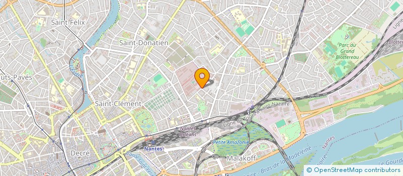 localisation de l'entreprise MADAME FABIENNE PINEAU  NANTES