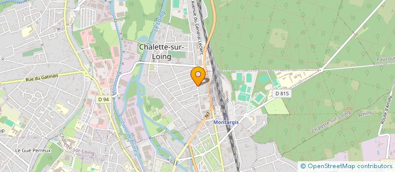 localisation de l'entreprise MADAME FABIENNE PINGUET à CHALETTE-SUR-LOING