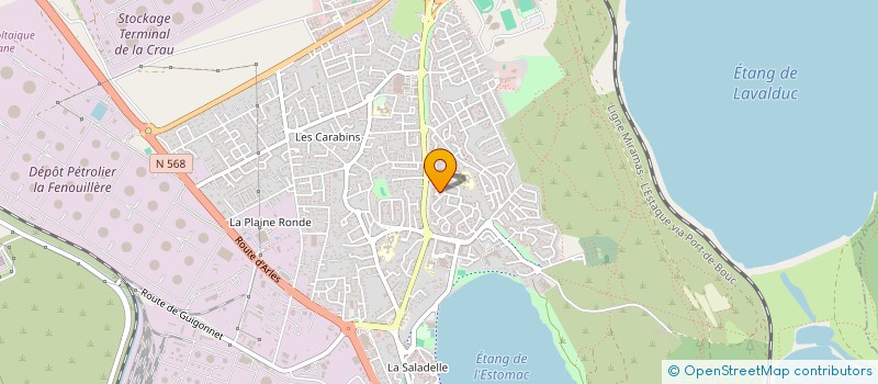 localisation de l'entreprise MADAME FABIENNE PISANIAS  FOS-SUR-MER