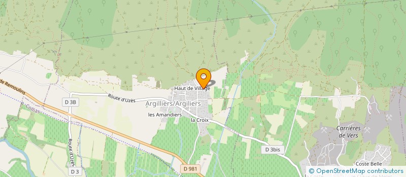 localisation de l'entreprise MADAME FABIENNE PLAGNOL  ARGILLIERS