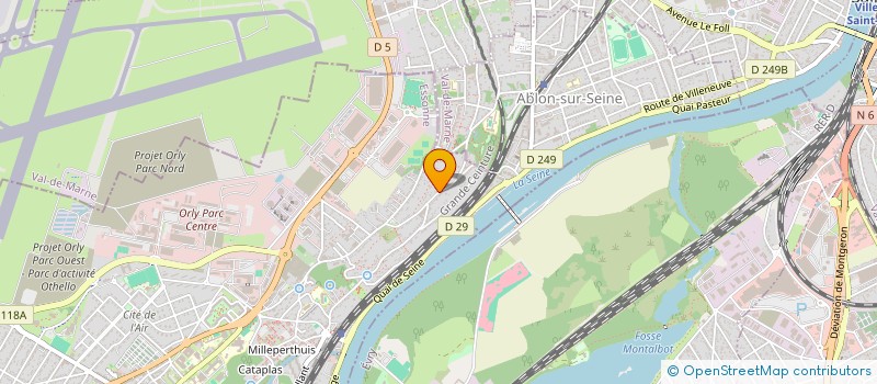 localisation de l'entreprise MADAME FABIENNE POCKA à ATHIS MONS