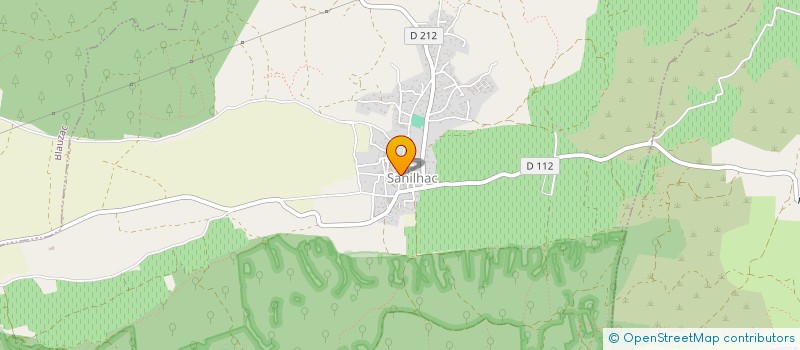 localisation de l'entreprise MADAME FABIENNE POISSY  SANILHAC-SAGRIES