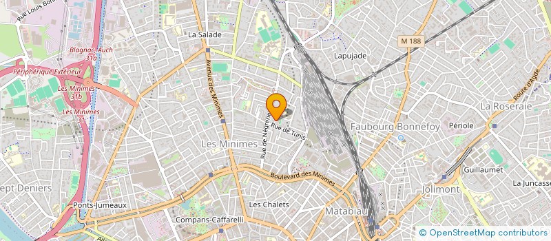 localisation de l'entreprise MADAME FABIENNE POLASTRON à TOULOUSE