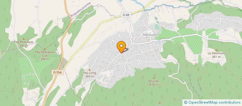 localisation de l'entreprise MADAME FABIENNE PORACCHIA à NEOULES