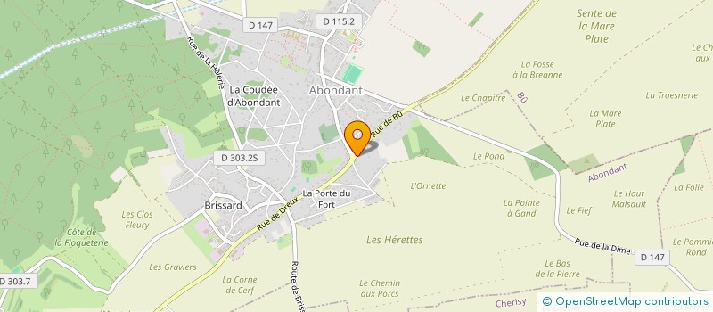 localisation de l'entreprise MADAME FABIENNE POSSELT à SAINT-LUBIN-DE-LA-HAYE