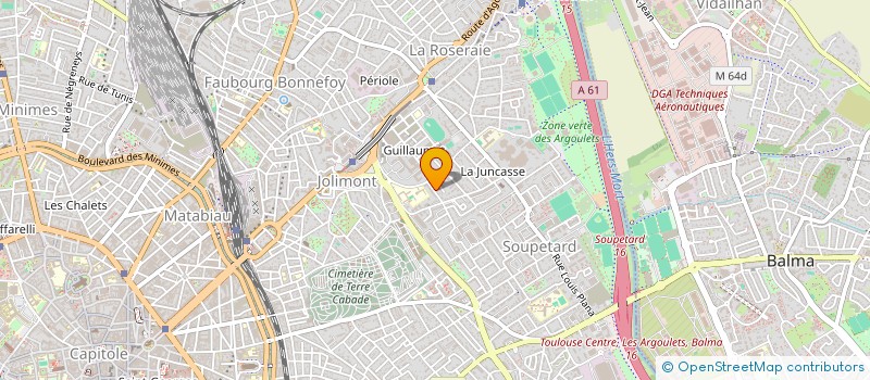 localisation de l'entreprise MADAME FABIENNE PRAIGROT à TOULOUSE