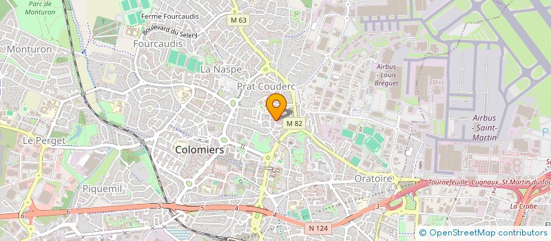 localisation de l'entreprise MADAME FABIENNE PUJOL à COLOMIERS