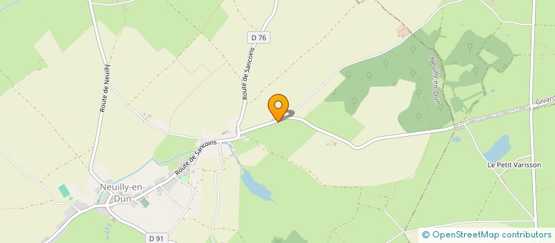 localisation de l'entreprise MADAME FABIENNE PUTIER  NEUILLY-EN-DUN