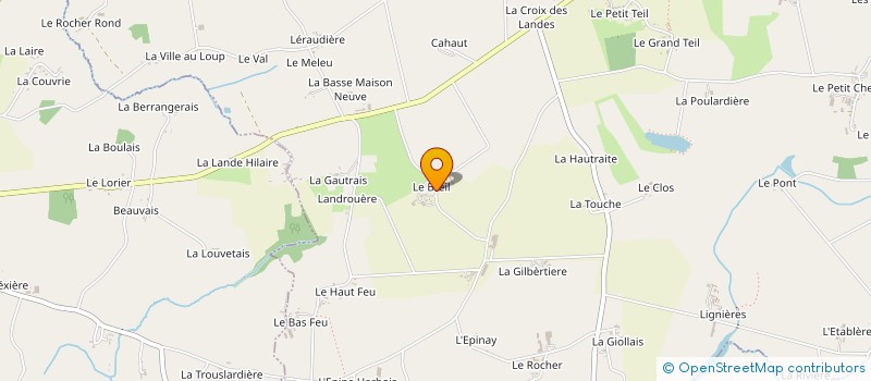 localisation de l'entreprise MADAME FABIENNE QUENTIN à SAINT-HILAIRE-DES-LANDES