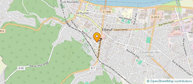 localisation de l'entreprise MADAME FABIENNE QUESNOT à ELBEUF