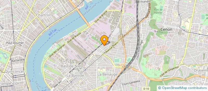 localisation de l'entreprise MADAME FABIENNE QUILLET à BORDEAUX