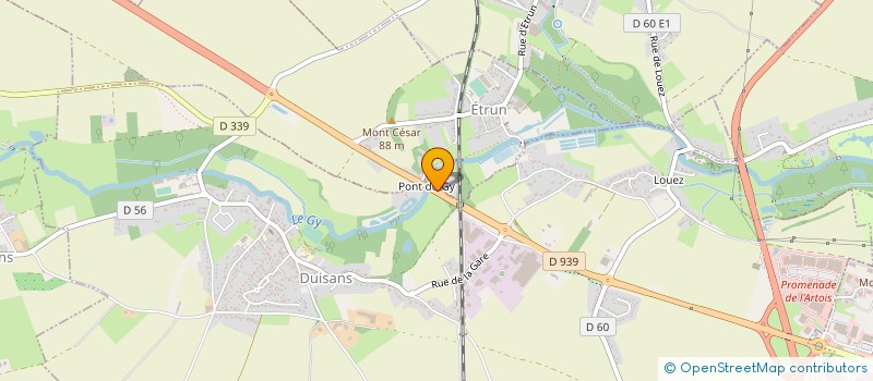 localisation de l'entreprise MADAME FABIENNE RACHAT à DUISANS