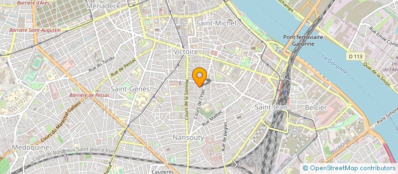 localisation de l'entreprise MADAME FABIENNE RAGOUCY à BORDEAUX