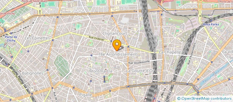 localisation de l'entreprise MADAME FABIENNE RAMAT  PARIS