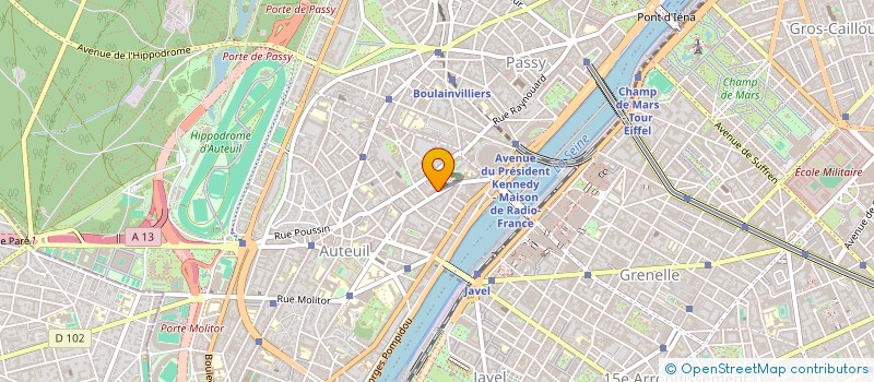 localisation de l'entreprise MADAME FABIENNE RAVOUX  PARIS