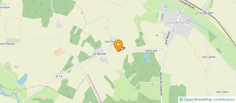 localisation de l'entreprise MADAME FABIENNE REBECHE  CHARNY OREE DE PUISAYE