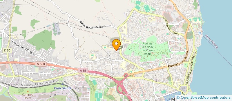localisation de l'entreprise MADAME FABIENNE REBUA à MARTIGUES