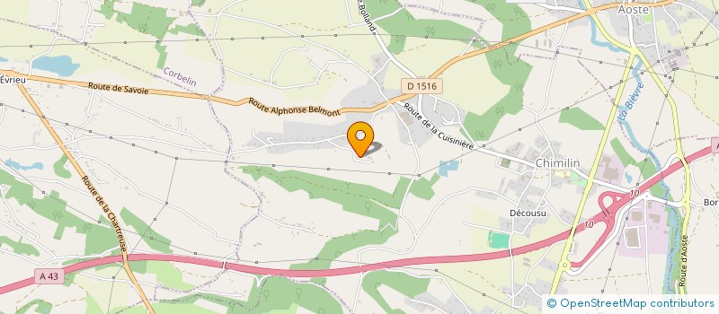 localisation de l'entreprise MADAME FABIENNE REVELLI  CHIMILIN