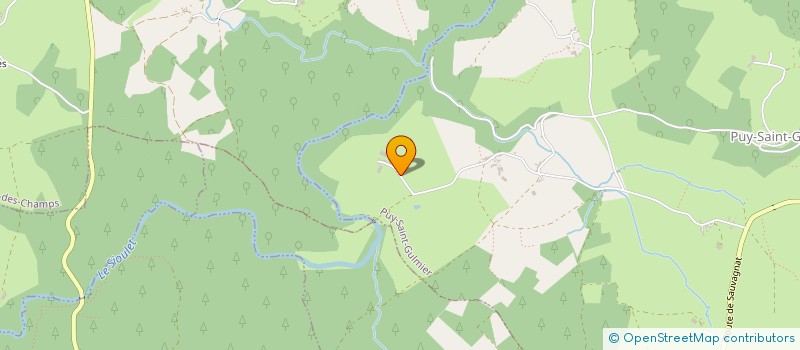 localisation de l'entreprise MADAME FABIENNE RIBAUD  PUY-SAINT-GULMIER