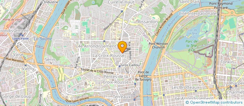 localisation de l'entreprise MADAME FABIENNE RICHARD à LYON