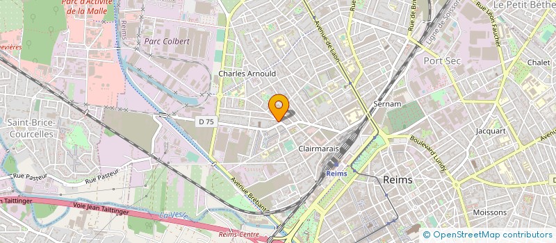 localisation de l'entreprise MADAME FABIENNE RICHARD à REIMS