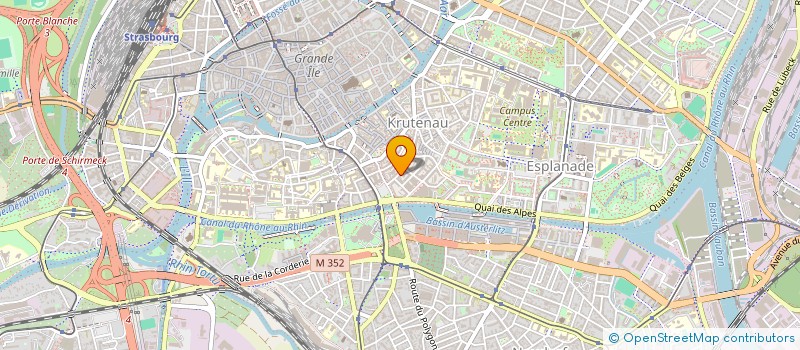 localisation de l'entreprise MADAME FABIENNE RIEGEL à STRASBOURG