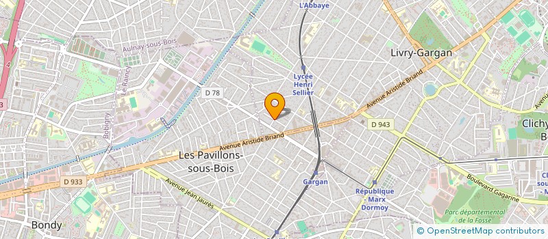 localisation de l'entreprise MADAME FABIENNE RIGAL  LIVRY-GARGAN