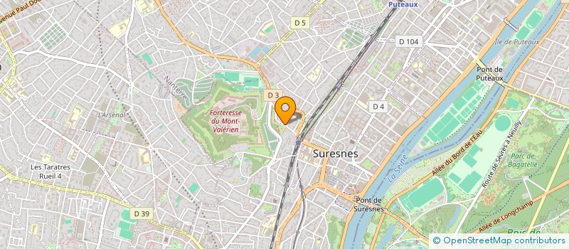localisation de l'entreprise MADAME FABIENNE RIPON à SURESNES